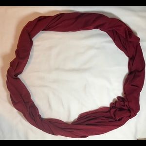 Burgundy Infinity Scarf